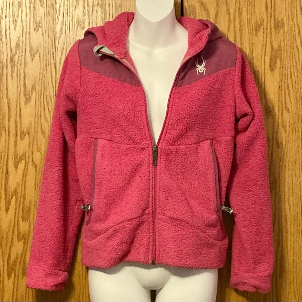 Spyder Zip Up Fleece Hoodie